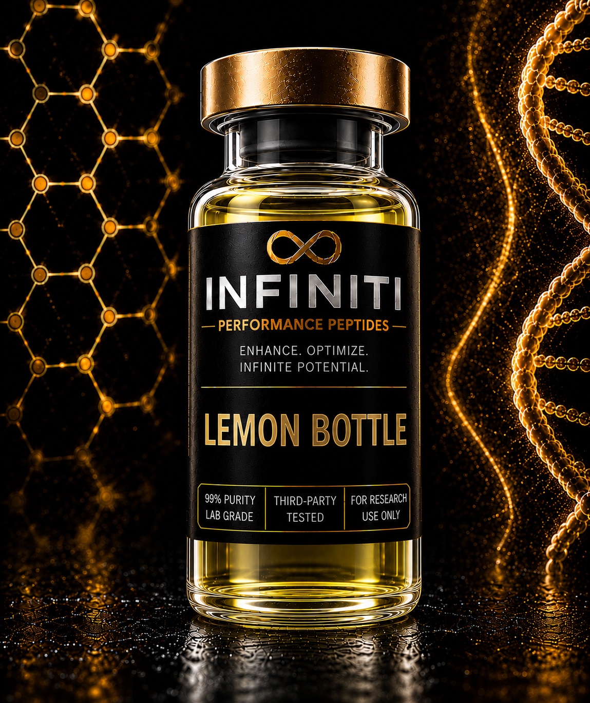 Lemon Bottle vial